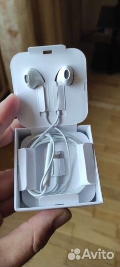Наушники apple earpods lightning
