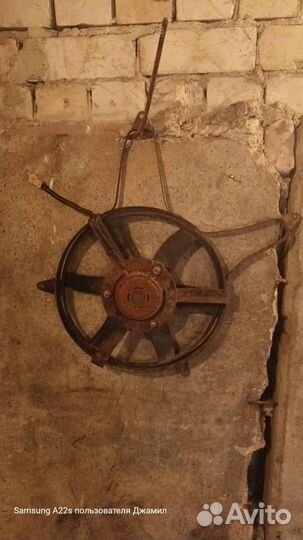 Вентилятор охлаждения газель