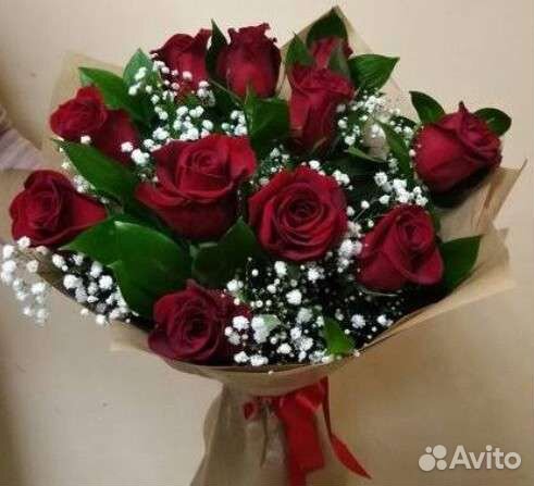 Букет 11 Роз 60 см