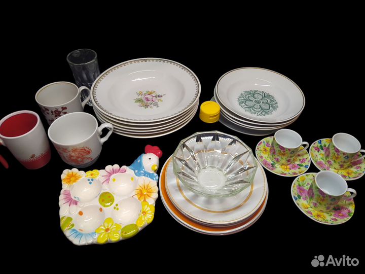 Посуда для дачи. Цена за все