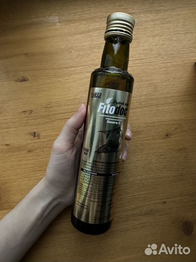 Fitodoc авз для собак и кошек, рыбий жир, 250 мл