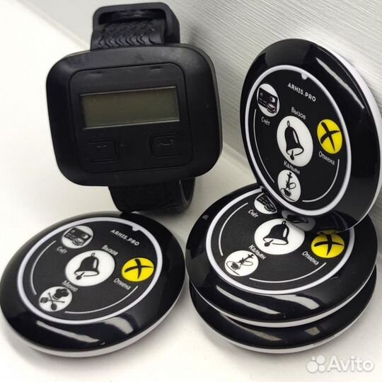 Система- кнопка вызова персонала часы д/склада