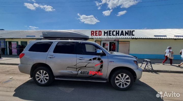 Бокс на крышу Voyage 670л для Toyota Sequoia