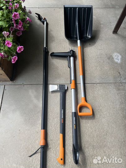 Набор садовых инструментов Fiskars (цена за набор)