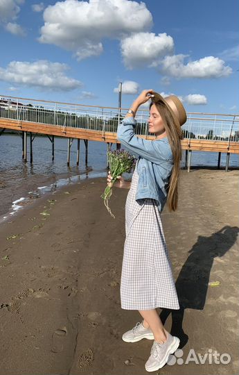 Шляпа женская соломенная