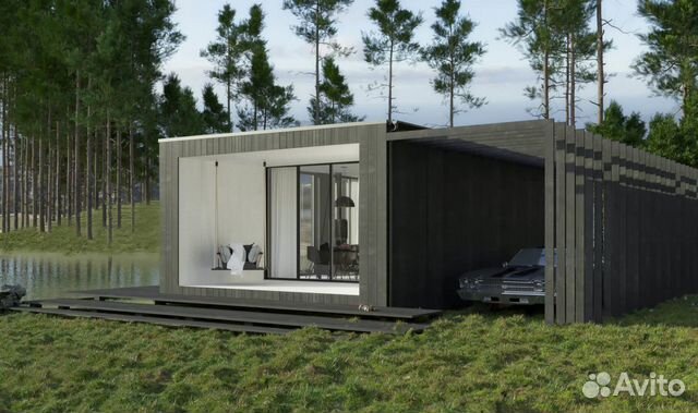 Модульный дом 5х6 26-1П - проект и цены в СПб Рубус