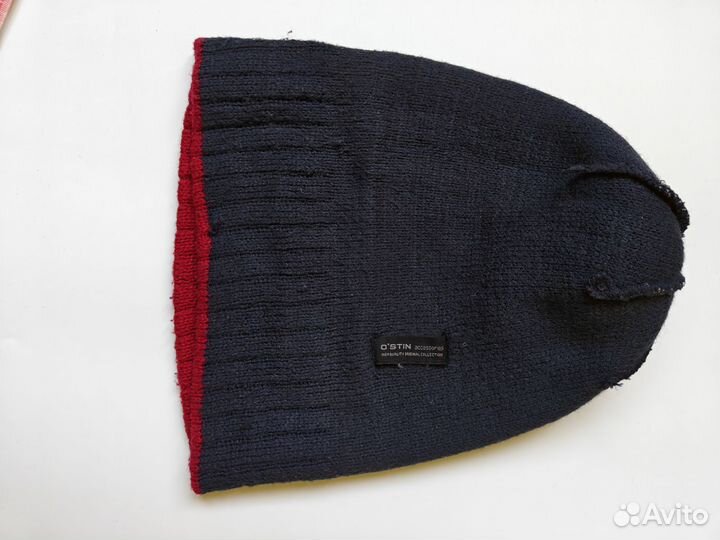 Шапка зимняя с помпоном