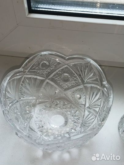 Ваза хрустальная СССР