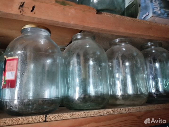 Продам банки стеклянный 3 л