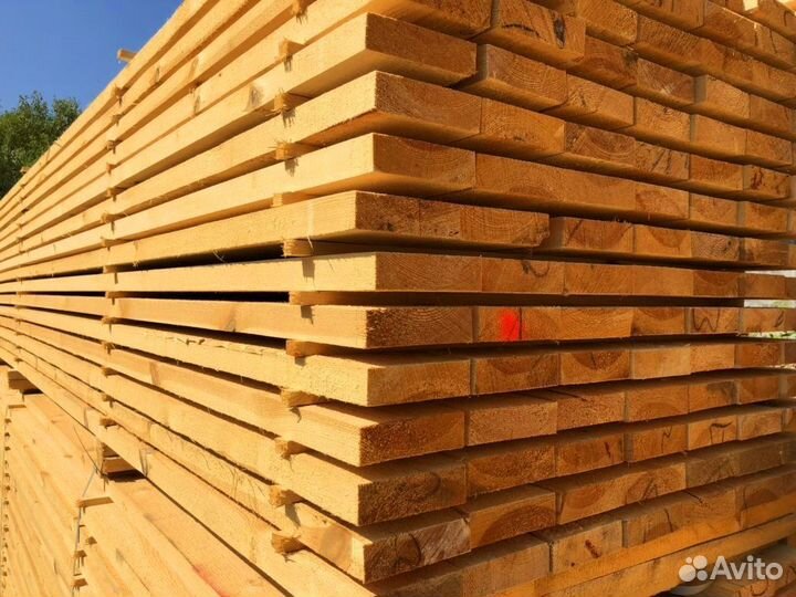 Строганная доска сосна 20х140х6000мм
