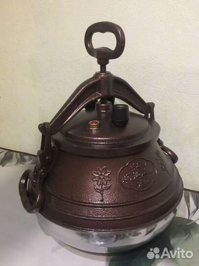 Афганский казан-скороварка 10 л. двухцветный