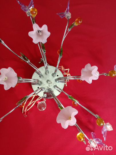 Люстра потолочная светодиодная бу