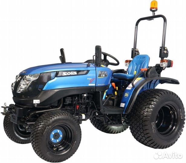 Мини-трактор SOLIS 26 TIGGER EDITION BLUE, 2023