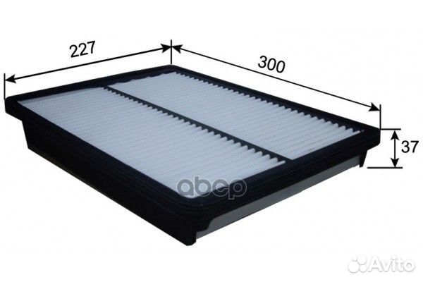 Деталь Фильтр воздушный 281132W100 Hyundai-KIA