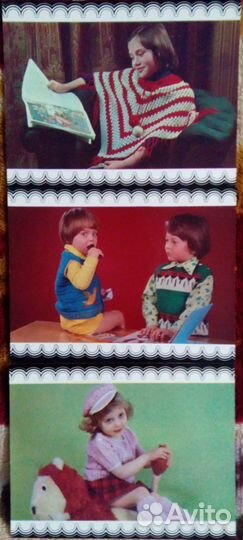 Модели вязанной одежды для детей