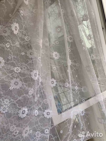 Тюль скатерть