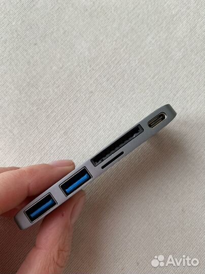 Deppa переходник USB-C адаптер для Macbook