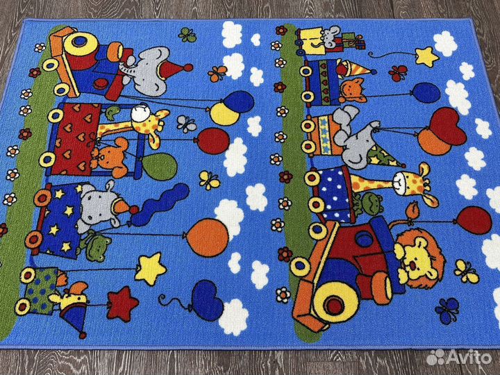 Ковер безворсовый,палас детский 1.0х1.5м