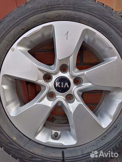 Зимние колеса r 16 kia soul