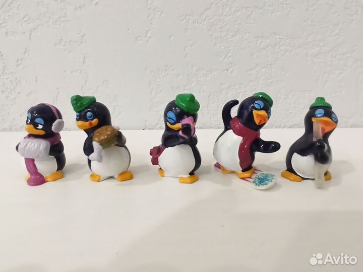 Киндер: вороны, бегемоты, медведи, пингвины