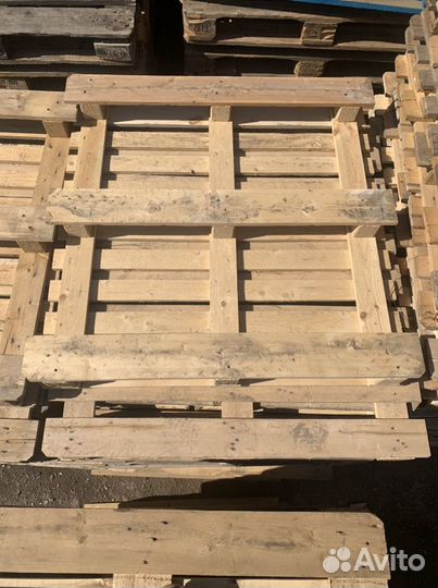 Поддоны деревянные бу 1.14х1.14 контейнерные