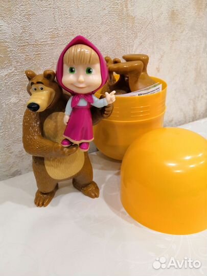 Киндер сюрприз Мега макси Маша и Медведь