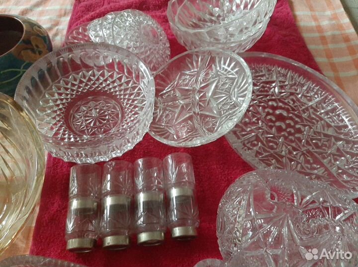 Хрустальная посуда СССР