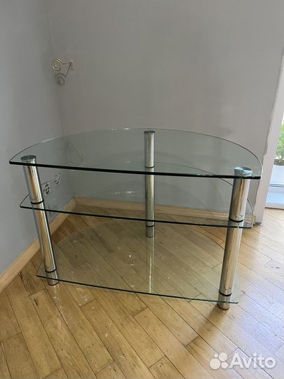 Стеклянная тумба