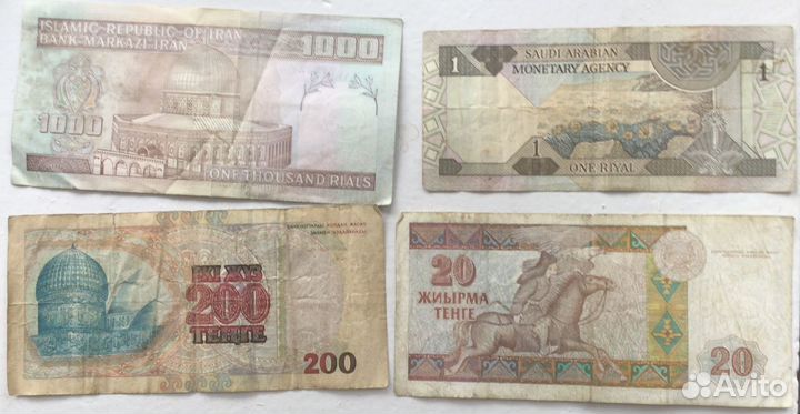 Разные банкноты мира