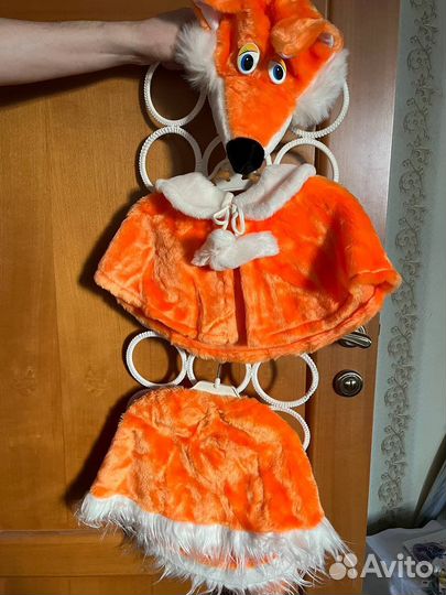 Праздничный костюм лисички для детей