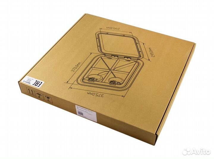 Люк смотровой SeaFlo, 370 х 375 мм sfre137037501 S