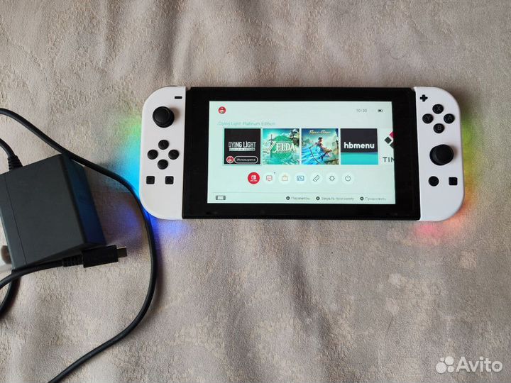 Nintendo switch 2rev 64gb Прошита Обмен на нож cs2