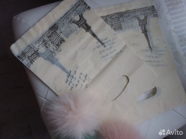 Упаковочные пакеты с вырубной ручкой Прованс