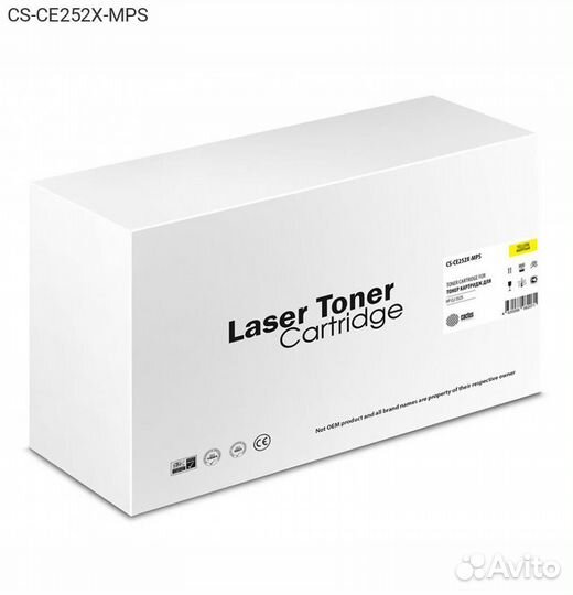 Тонер-картридж cactus 504X Лазерный Желтый 11000ст