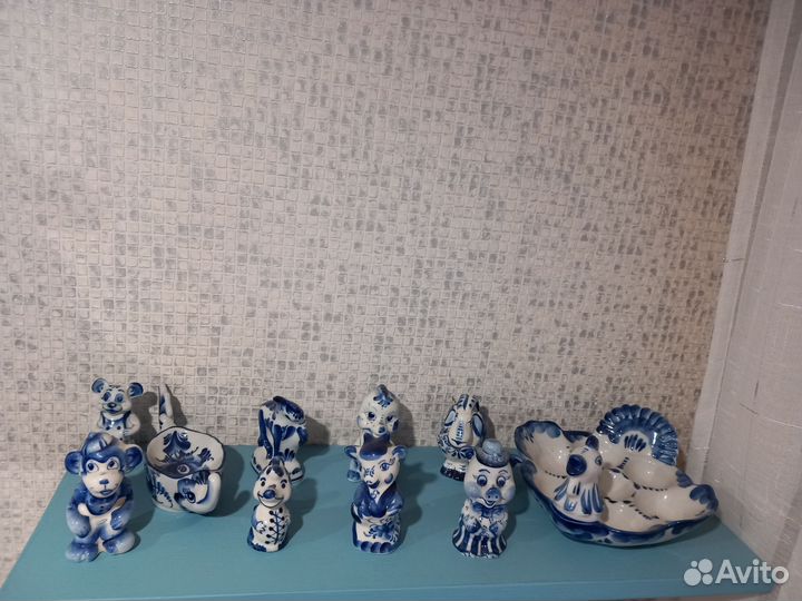 Фигурки гжель