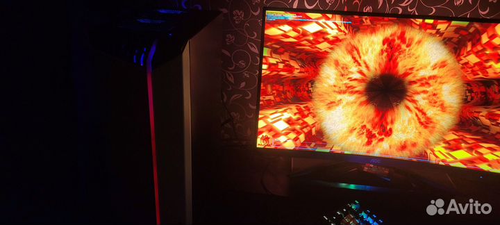 Игровой пк ryzen 5 5600x+RX 6700XT