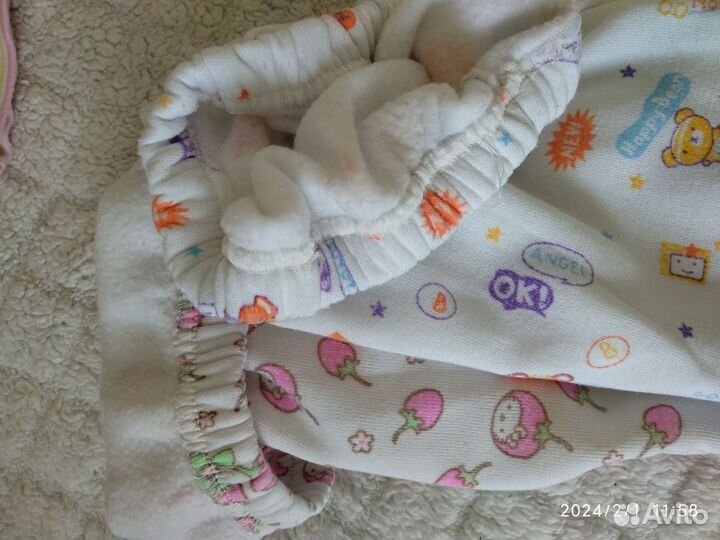 Детские вещи пакетом р.62-68