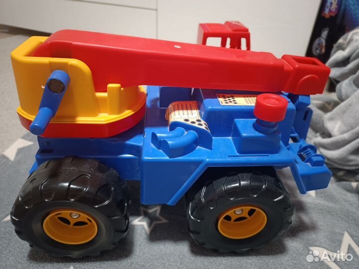 Машина кран детская