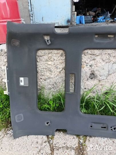 Черный полоток (под панораму) Audi Q7