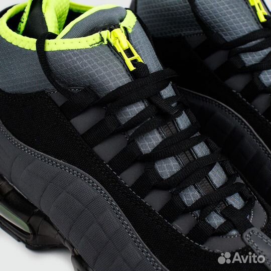 Кроссовки Nike Air Max 95 Sneakerboot Grey Volt (а