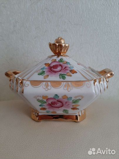 Конфетница Гжель