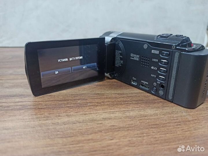 Видеокамера JVC HD Everio GZ-HM446BE Рабочая