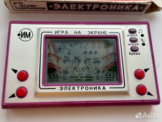 Игра электроника СССР Ну погоди купить в Москве | Хобби и отдых | Авито