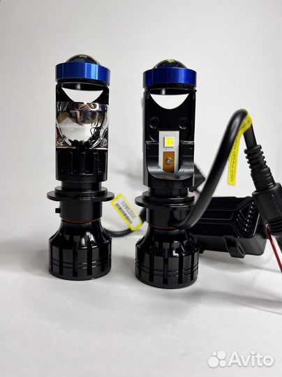 Светодиодные лампы LED h7 с линзой