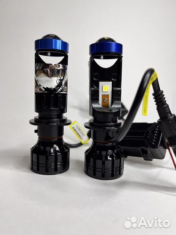 Светодиодные лампы LED h7 с линзой