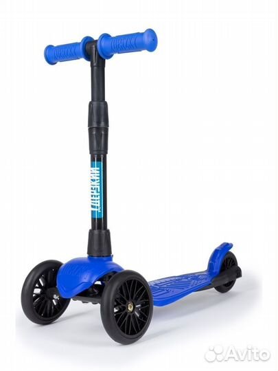 Самокат детский baby синий
