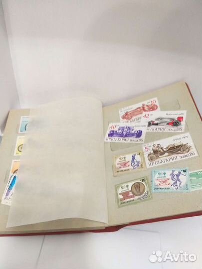2 альбома с марками