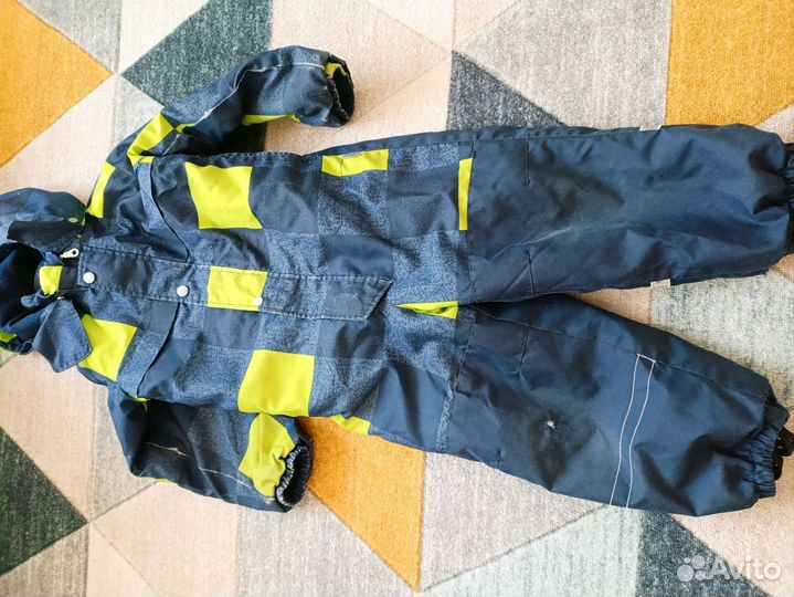 Зимний комбинезон для мальчика 116