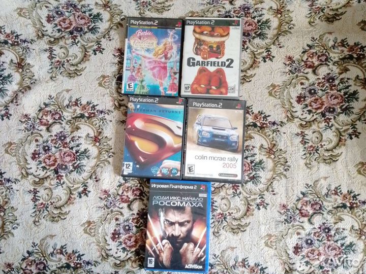 Игровые диски на ps2