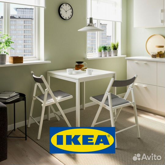 Складной стул икеа фросви - frosvi (серый) IKEA